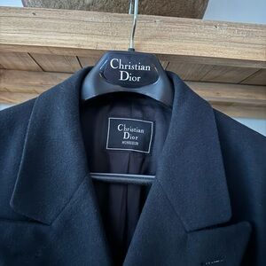 Men’s Christian Dior Cashmere Trench Coat.